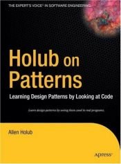 book cover of Holub on Patterns by Allen Holub