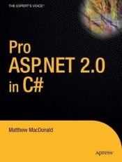 book cover of Pro ASP.NET 2.0 in C# 2005 by Matthew MacDonald