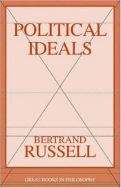 book cover of Political Ideals by Bertrand Russell