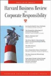 book cover of Harvard Business Review on Corporate Responsibility (Harvard Business Review Paperback Series) by Harvard Business School Press