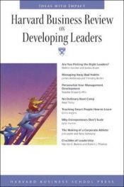 book cover of Harvard Business Review on Developing Leaders (Harvard Business Review Paperback Series) by Chris Argyris