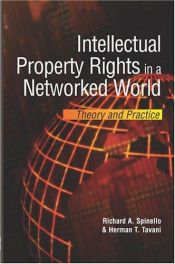 book cover of Intellectual property rights in a networked world : theory and practice by Richard A. Spinello