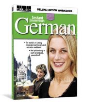 book cover of Instant Immersion German: Deluxe Edition Workbook (Instant Immersion) by Topics Entertainment