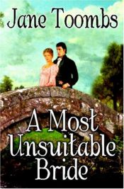 book cover of A Most Unsuitable Bride (Zebra Holiday Regency Romance) by Jane Toombs