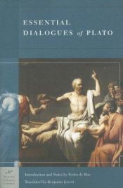 book cover of Essential dialogues of Plato by Plato
