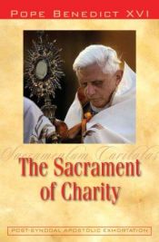 book cover of Sacrament of Charity: Sacramentum Caritatis by Joseph Cardinal Ratzinger
