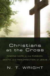 book cover of Christians at the cross: finding hope in the passion by N. T. Wright