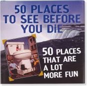 book cover of 50 PLACES TO SEE BEFORE YOU DIE... (Keepsake) by Nicholas Noyes
