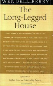 book cover of The long-legged house by Wendell Berry