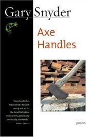 book cover of Axe handles by Gary Snyder