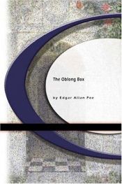 book cover of The Oblong Box by Edgar Allan Poe