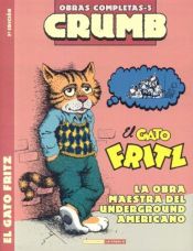 book cover of Crumb obras completas: El gato Fritz by R. Crumb