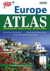 book cover of AAA 1991 Europe Road Atlas (AAA Europe Road Atlas) by AAA Staff