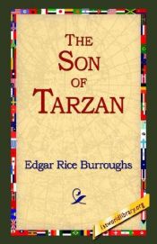 book cover of De zoon van Tarzan by Edgar Rice Burroughs