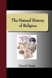book cover of The Natural History of Religion by David Hume