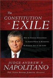 book cover of The Constitution in Exile by Andrew Napolitano