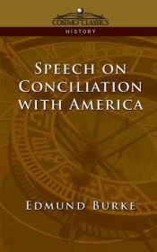 book cover of Speech on conciliation with the Colonies (A Gateway edition) by Edmund Burke