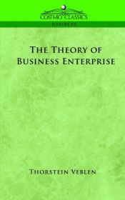 book cover of The theory of business enterprise (Mentor books) by Thorstein Veblen
