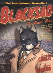 book cover of Blacksad: The Sketch Files by Juan Díaz Canales