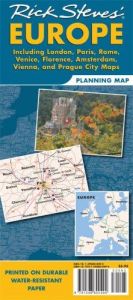 book cover of Rick Steves' Europe Map by Rick Steves