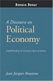book cover of A Discourse On Political Economy by Jean-Jacques Rousseau