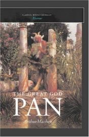 book cover of The great god Pan by Arthur Machen