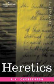 book cover of Heretycy by Gilbert Keith Chesterton