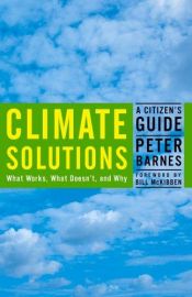 book cover of Climate Solutions: A Citizen's Guide by Peter Barnes