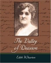 book cover of The Valley of Decision by Edith Wharton