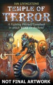 book cover of Temple of Terror by Ian Livingstone