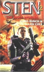 book cover of Sten Adventures Book 2: The Wolf Worlds by Chris Bunch