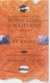 book cover of A description of the Western islands of Scotland circa 1695 by Martin Martin