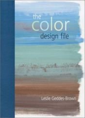 book cover of The Color Design File by Leslie Gedded-Brown
