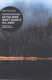 book cover of So the Wind Won't Blow It All Away by Richard Brautigan