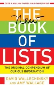 book cover of The New Book of Lists: The Original Compendium of Curious Information by David Wallechinsky