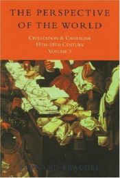 book cover of Civilization and Capitalism, 15th-18th Century by Fernand Braudel