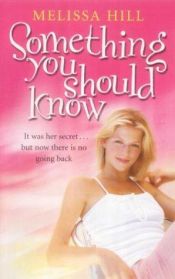 book cover of Something You Should Know by Melissa Hill