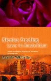 book cover of Amor en Amsterdam by Nicolas Freeling