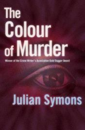book cover of The Color of Murder by Julian Symons