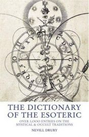 book cover of The Dictionary of the Esoteric by Nevill Drury