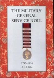 book cover of Military General Service Medal Roll 1793-1814 by A.L.T. Mullen