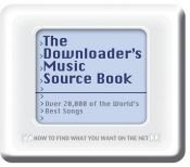 book cover of The Downloader's Music Source Book: How to Find What You Want on the Net by Dave McAleer