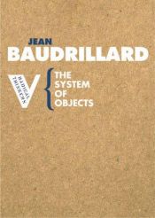 book cover of Il sistema degli oggetti by Jean Baudrillard