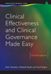 book cover of Clinical effectiveness and clinical governance made easy by Ruth Chambers