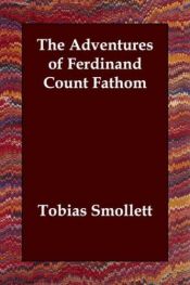 book cover of The Adventures of Ferdinand Count Fathom by SMOLLETT