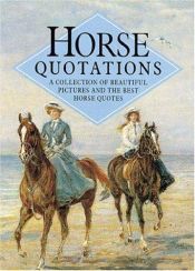 book cover of Horse Quotations (Quotations Books) by Helen Exley