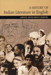 book cover of The Illustrated History of Indian Literature in English by Arvind Krishna Mehrotra