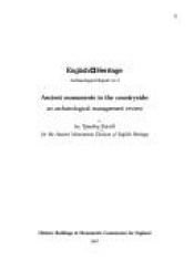 book cover of Ancient monuments in the countryside : an archaeological management review by Timothy Darvill