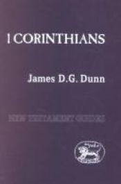 book cover of 1 Corinthians (New Testament Guides) by James Dunn