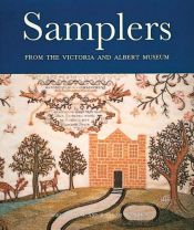 book cover of Samplers from the Victorian and Albert Museum by Clare Browne